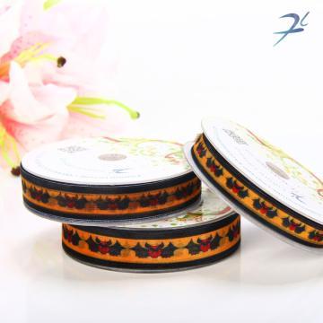 Packing Gifts Organza Ribbon of Halloween style