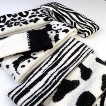 Wholesale High-Quality Custom Acrylic Jacquard Knitted Headbands for Men and Women