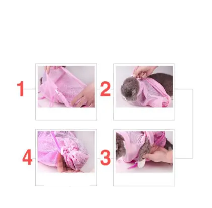 Wash the cat bag and take a bath