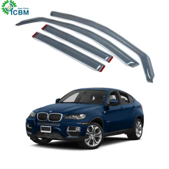 Auto Accessories Sun/Rain Guard Wind Deflectors for X6 08-14