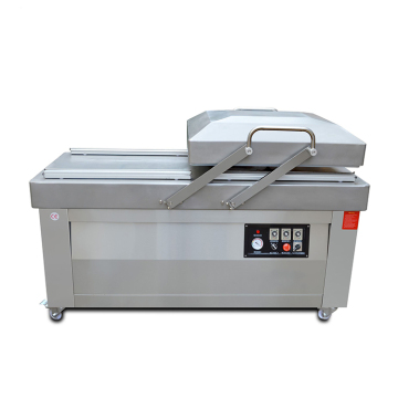 Industrial Double Chamber Vacuum Packing Machine for Cheese, Meat, and Food Packaging