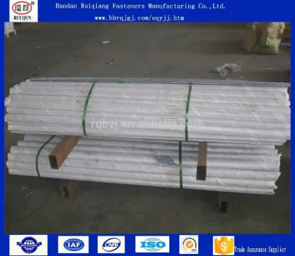 THREADED RODS,THREADED BARS,DIN975 THREADED RODS,BLUE AND WHITE ZINC PLATED THREADED RODS MADE IN CHINA