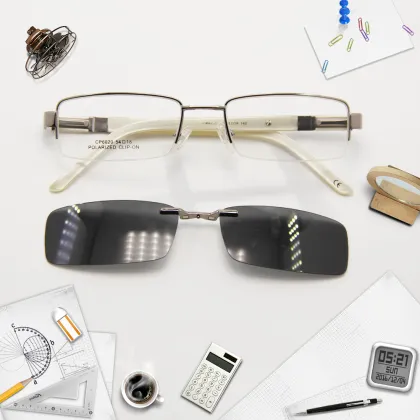 Classical Style Men Full Frame Magnet Spectacle Glasses