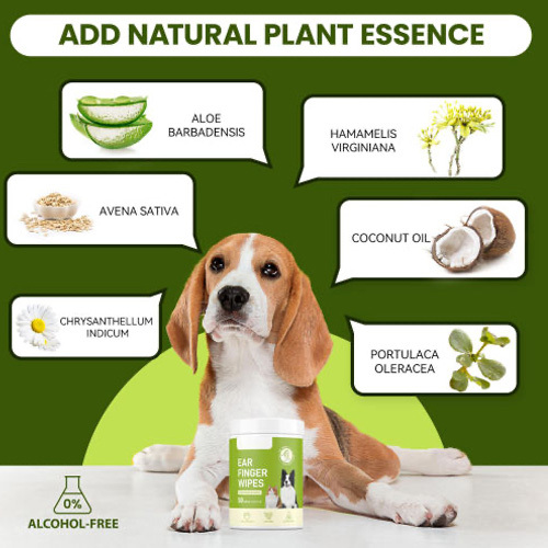 Dedales suaves para una limpieza eficaz de los dientes de las mascotas