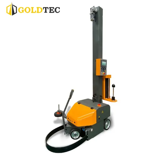 Fully Automatic Robot Pallet Wrapper / Portable Pallet Wrapping Machine