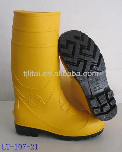 PVC Material and Steel Toe SAFETY WORK BOOTS FOR ALL PURPOSE