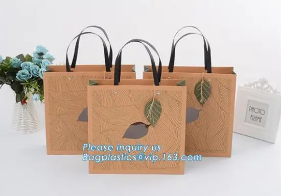 Recyclable Luxury Style Printed Gift Custom Shopping Paper Bag, goody paper small gift bags with butterfly ribbon