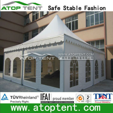10x10m tent with shaped gazebo