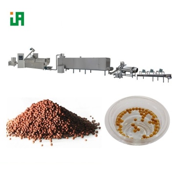Hot Melt Extruded Fish Food Extruder Machine Equipment