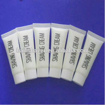 hotel shaving cream 10ml factory in China