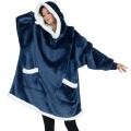 Oversized Hooded Wearable Blanket with Sleeves for Women