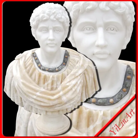 Hand Made High Quality Carved Stone Bust Statues