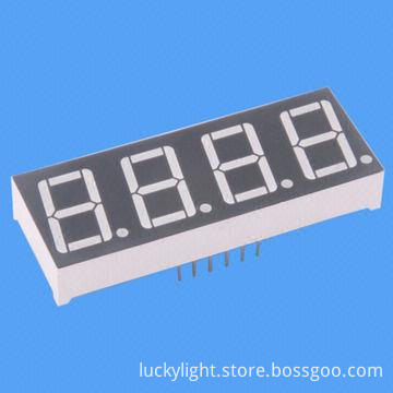 4-digit 0.56-inch Quadruple Digit Display, High-luminous Intensity ...