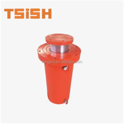 Big Bore Flanged Hydraulic Cylinder: 600mm Stroke, 50 Ton Capacity by Enerpac for Heavy Machinery Press Applications