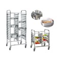 Edelstahl Catering Gn Pan Rack Trolley