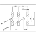 Waterproof type (surface Mount) Detection switch