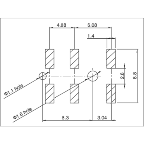 Waterproof type (surface Mount) Detection switch