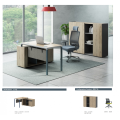 Mobilier de bureau de haute qualité Poste de travail 4 personnes