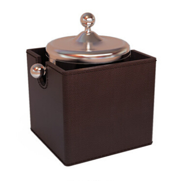 Customization Leather Ice Container Holder