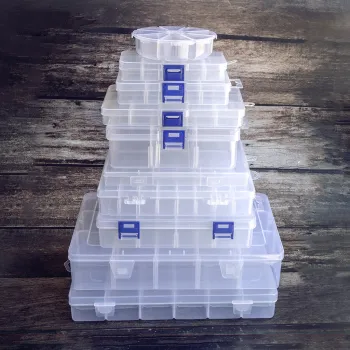 Transparent Plastic Storage Boxes