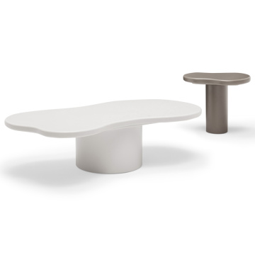 Simple Design Italian Style Irregular Coffee Table