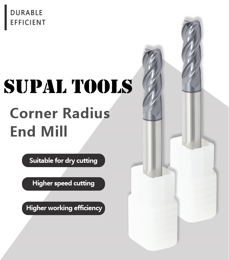 Corner Radius End Mill Cutter 