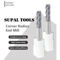 High Hardened Corner Radius End Mill Cutter