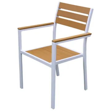 outdoor plastic wooden chair restaurant chairs for outdoor