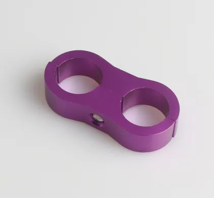 AN4 Aluminum alloy automobile oil line clamp