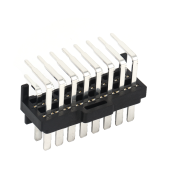 16P connector 90 degree flat terminal