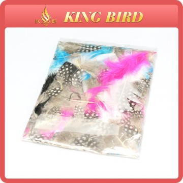 Different materials with different styles different colors of feathers