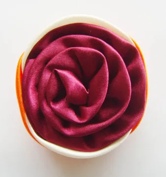 Trichromatic Ribbon Rosette Shoe Clips for Bridal