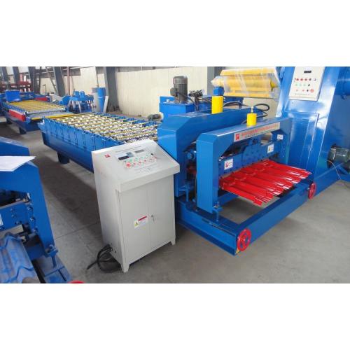 Galvanized Roof Making Machine Galvanized Aluminum Roofing Sheet Roll Forming Machine Factory