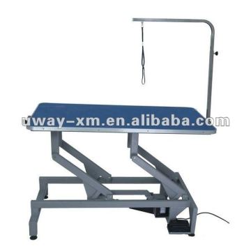 UW-GR-042 Functional and advanced blue double-crank electric lift dog grooming table