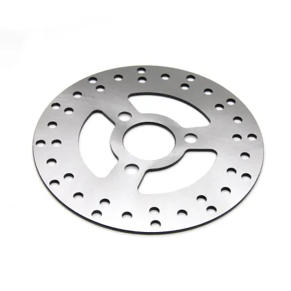 High Quality Silver Black 3mm 180mm Disc Brake for Motorcycle - Little Princess