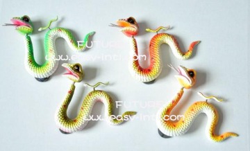 5" Cartoon Snake Fridge Magnet