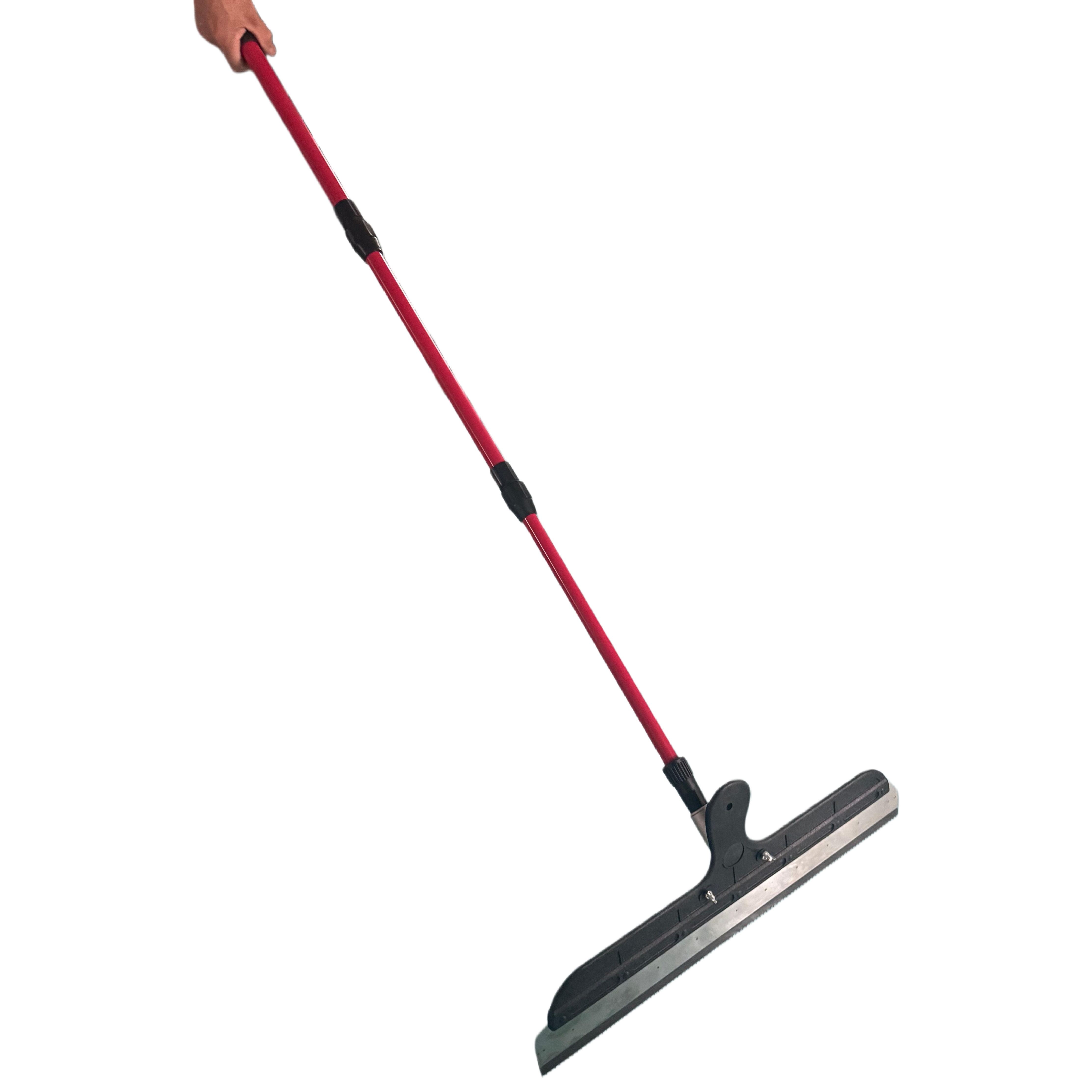 Use the plastic scraper as shown in Figure 2