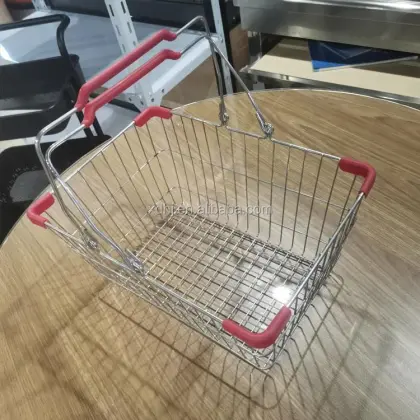 Metal Shopping Basket Wire Shopping Basket