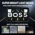 Truck Square Motorcycle Led Headlight