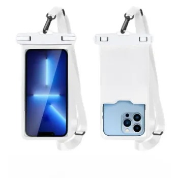 Three-Dimensional TPU Waterproof Cover Transparent Drift Outdoor Cover Protective Waterproof Phone Case