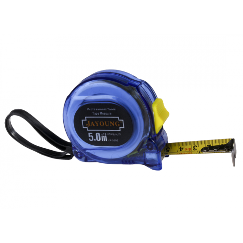 yellow tape measure in 3/16m 5/19m 8/25m 10m