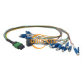 24F MPO (M) -LC UPC SM 0.9 สายไฟเบอร์ออปติกชนิด B