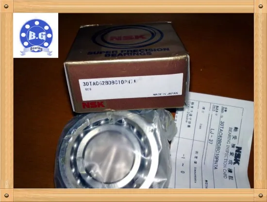 High Precision Nsk Bearings For Motors , Angular Contact Ball Bearing