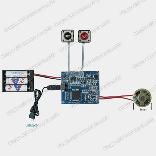 Modulo audio USB, modulo registrabile USB, chip vocale