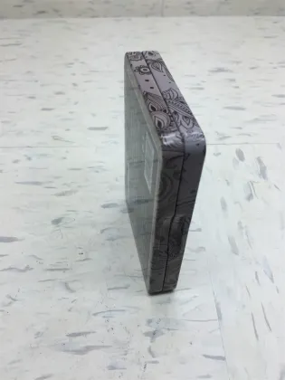 Metal makeup eye shadow palette