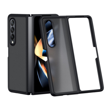 Protezione Mil-grade Anti-Fingerprint PC Hard PC + TPU Soft TPU Custodia per Galaxy Z Fold 4