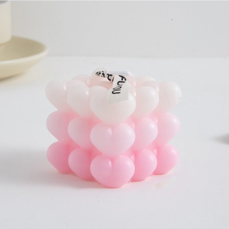 INS Геаметрычная мастацтва свечка на заказ духмяная форма свечка