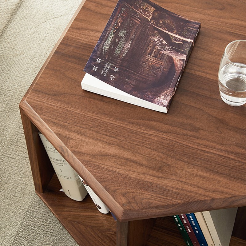 Customizable Solid Wooden Coffee Table