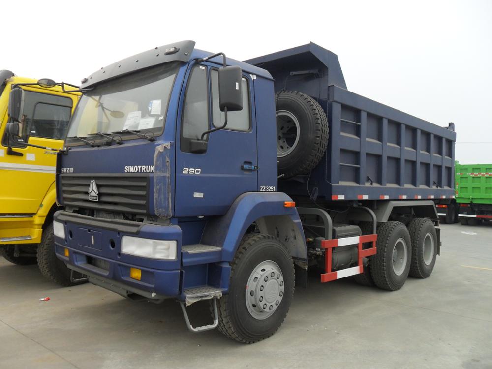 Chinese new SINOTRUCK HOWO 6x4 dropside truck