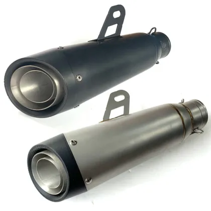 Universal Motorcycle Exhaust System: Racing Silencer for MT07, MT09, and Tracer Sport Bikes